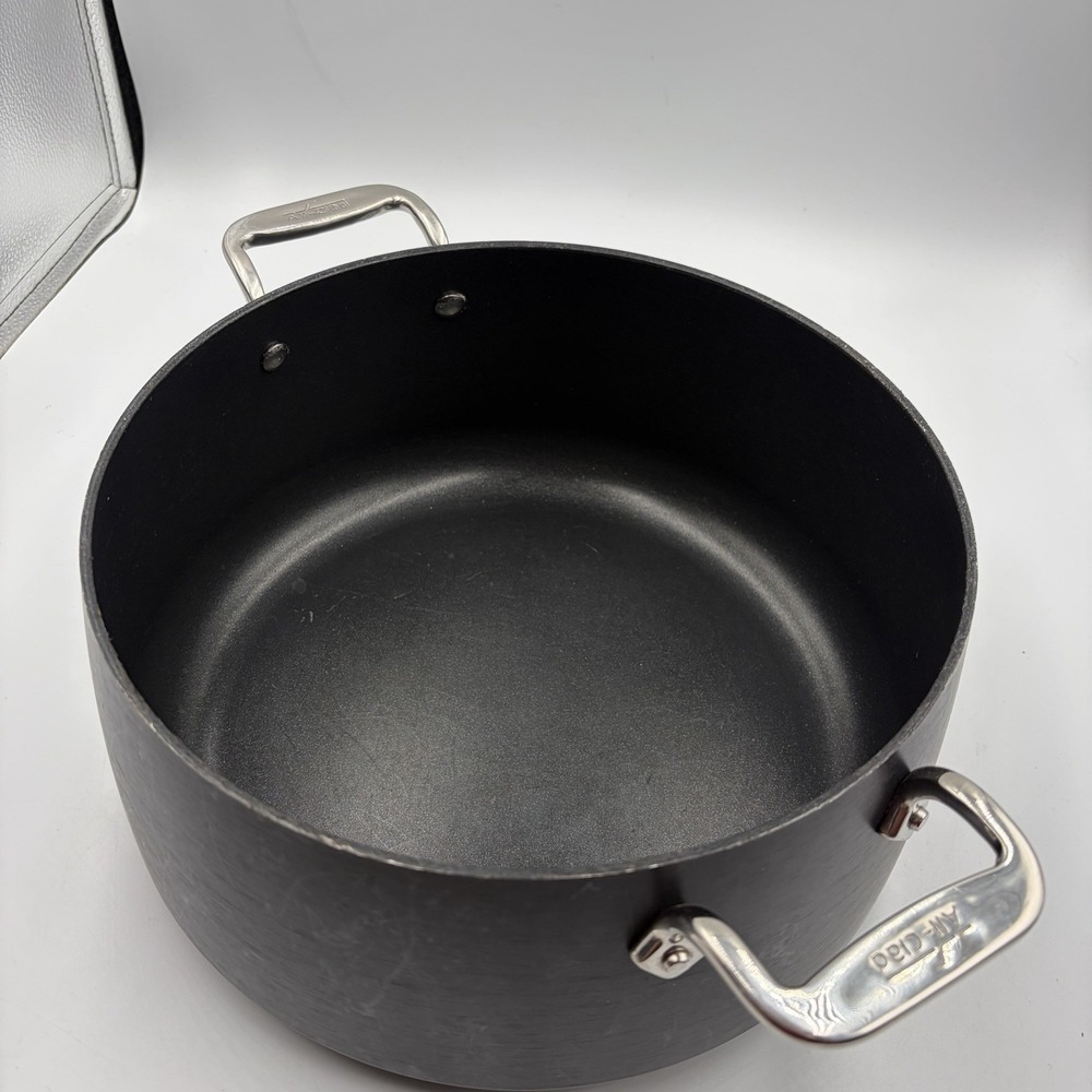 All-Clad HA1 Hard Anodized Nonstick Stockpot 8 Quart Induction Oven Broiler Safe